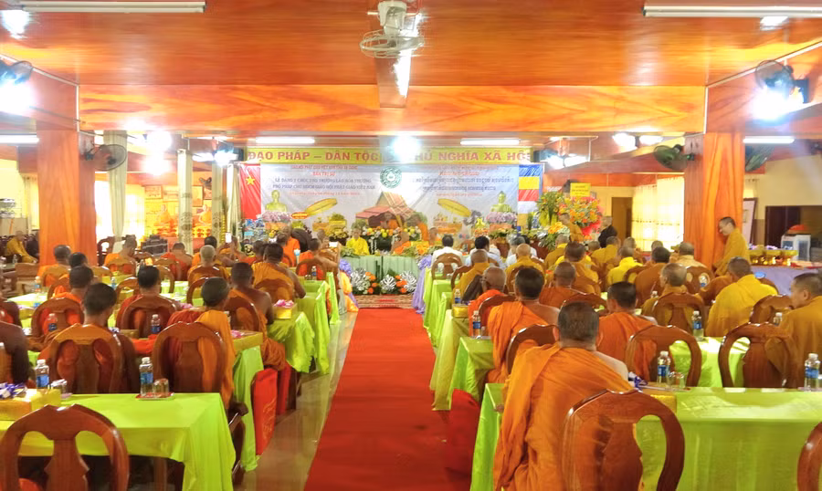 Quang cảnh buổi lễ.