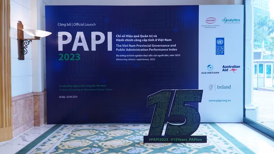 Hội nghị Báo cáo PAPI 2023 (Ảnh: UNDP)
