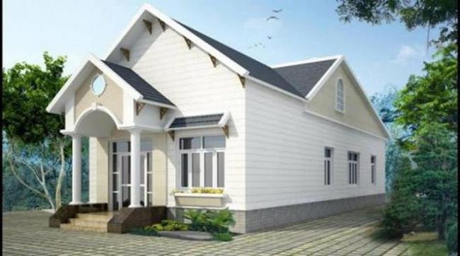 10 mẫu nhà cấp 4 mái thái 300 triệu hot nhất 2018