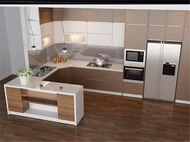 Loại tủ bếp nhựa độc đáo này đang dần thay thế tủ bếp gỗ truyền thống ảnh 1