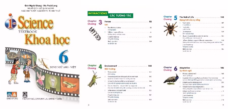 Bộ sách Khoa học i-Science của Singgapore