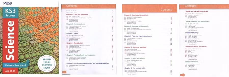 Sách giáo khoa môn KHTN của Anh Sách giáo khoa môn KHTN của Anh