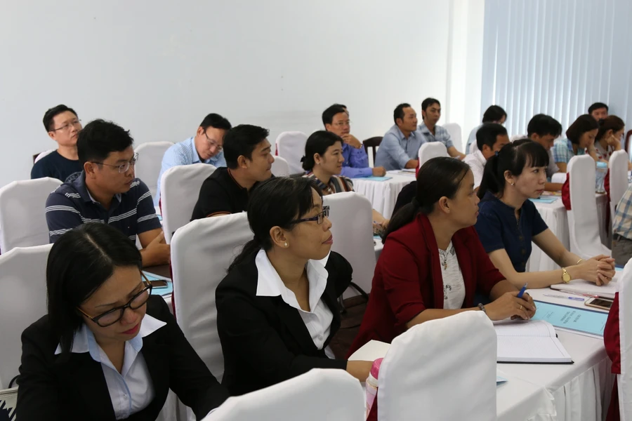 Các học viên tham dự lễ khai giảng lớp CEO