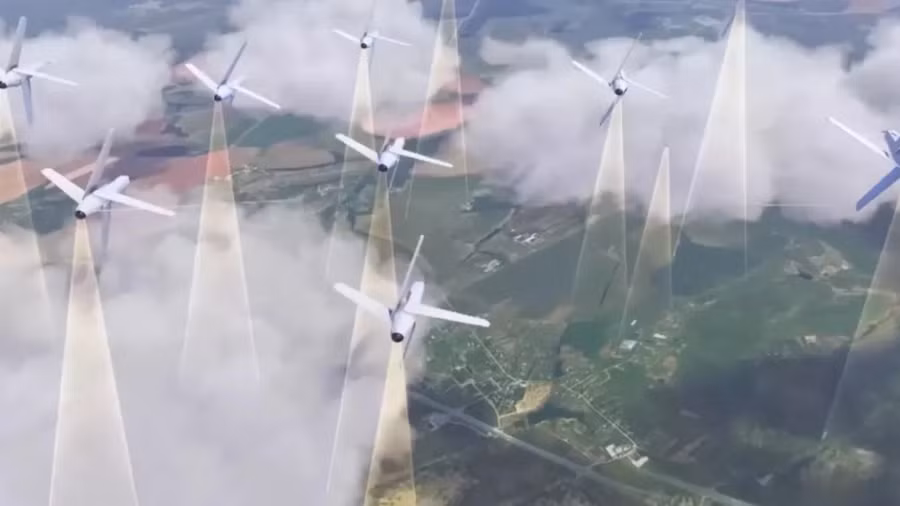 UAV Lancet cảm tử của Nga. Ảnh: Sputnik