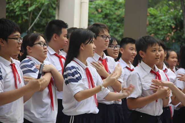 Học sinh hào hứng tham gia buổi chuyên đề