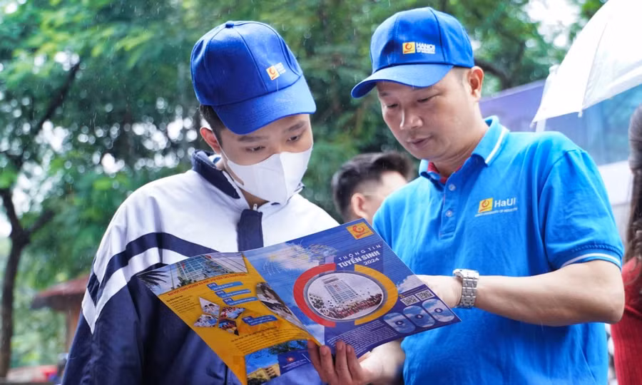 Trường ĐH Công nghiệp Hà Nội tư vấn tuyển sinh tại Thanh Hóa. Ảnh: Website nhà trường