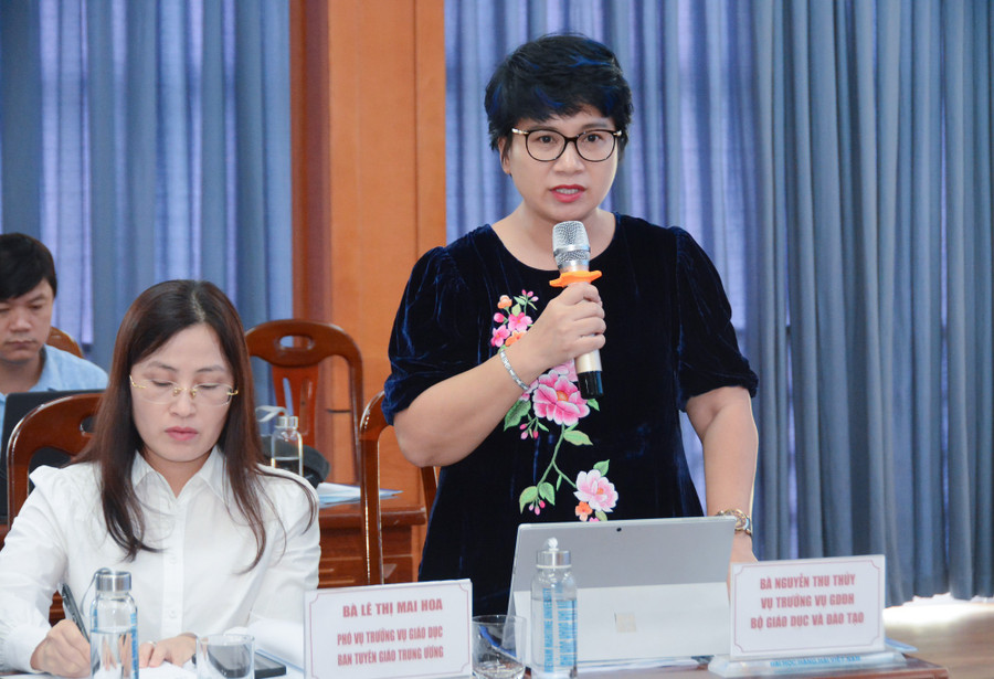 Bà Nguyễn Thu Thủy. Ảnh: Kim Hiền Bà Nguyễn Thu Thủy. Ảnh: Kim Hiền