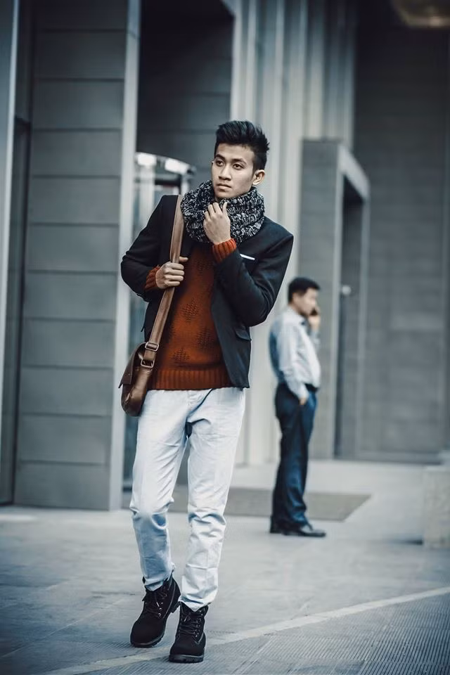 Hot boy trường Báo sở hữu chiều cao “khủng” 1m90 gây sốt - Ảnh 2