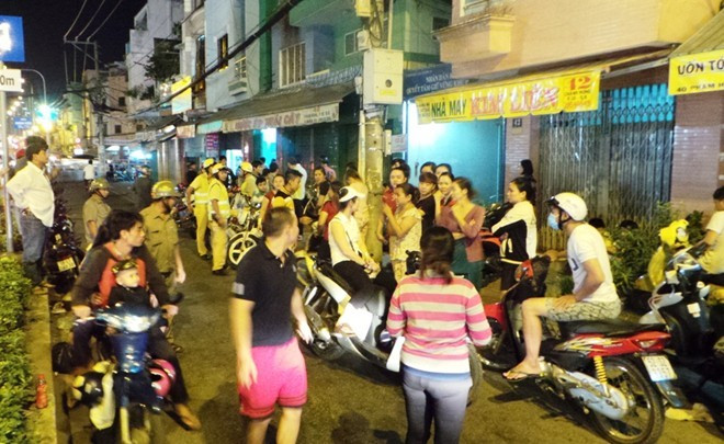 Con hẻm ngôi nhà nạn nhân bị sát hại. Ảnh Trường Nguyên Con hẻm ngôi nhà nạn nhân bị sát hại.