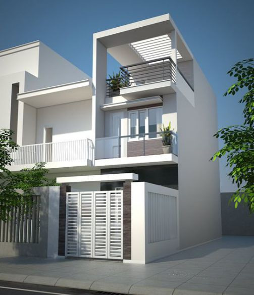 Những mẫu nhà ống 3 tầng mặt tiền 4 – 5m đẹp hiện đại - Ảnh 10 Những mẫu nhà ống 3 tầng mặt tiền 4 – 5m đẹp hiện đại - Ảnh 10
