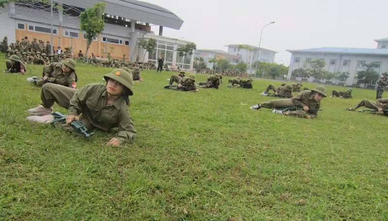 Cần xây dựng các cụm thao trường, bãi tập. Ảnh minh hoạ/INT.