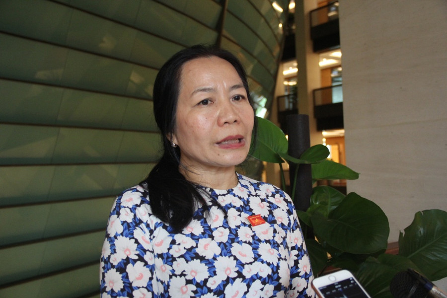 Đại biểu Tăng Thị Ngọc Mai. Ảnh: TG