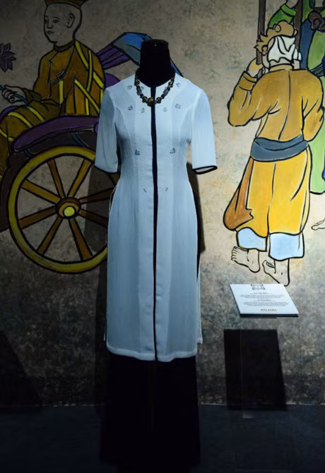 Ao dai Viet qua cac giai doan lich su - Anh 9