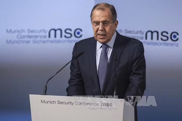 Ngoại trưởng Nga Sergei Lavrov.Ảnh: EPA/TTXVN