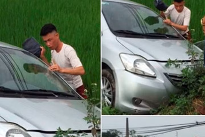 Hiệp Gà lái xe lao xuống ruộng: Khẳng định không uống rượu