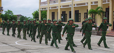 Ban hành Chương trình khung đào tạo TCCN ngành Quân sự cơ sở