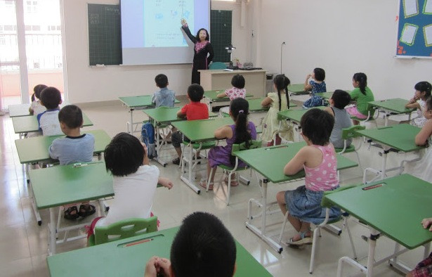 Một giờ dạy học của cô trò Trường tiểu học Thăng Long Kidsmart 