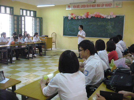 Gắn kết tình thầy trò qua giờ sinh hoạt lớp