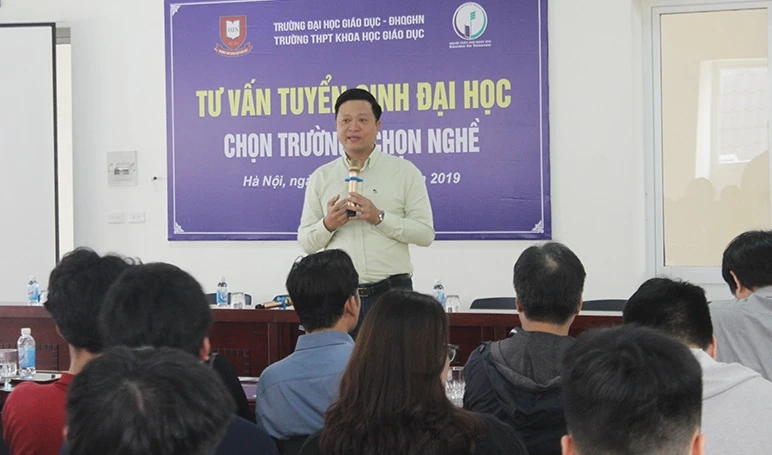 PGS.TS Phạm Mạnh Hà, Trường Đại học Giáo dục – ĐHQG Hà Nội. Ảnh: IT