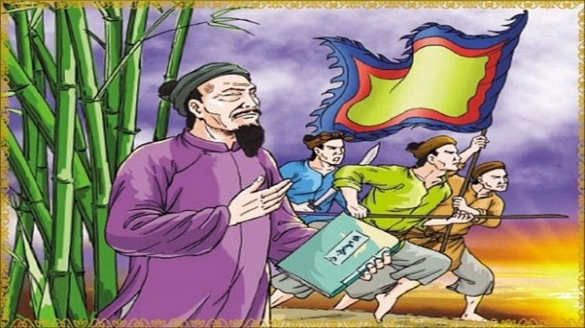 Văn tế nghĩa sĩ Cần Giuộc là bức tượng đài bất tử về người nông dân nghĩa sĩ đã dũng cảm chiến đấu hi sinh vì Tổ quốc.