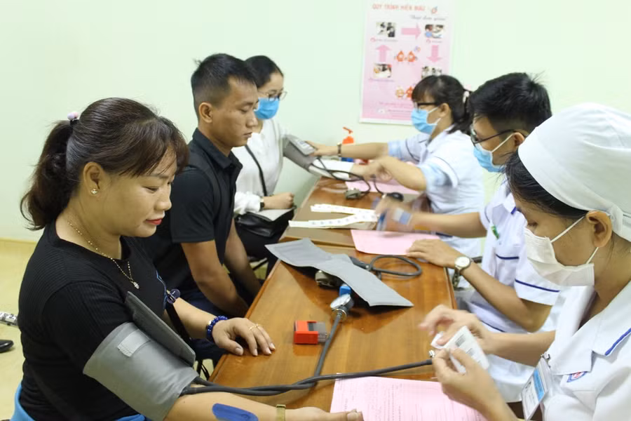 Tất cả đều chung một tấm lòng vì sức khỏe cộng đồng.