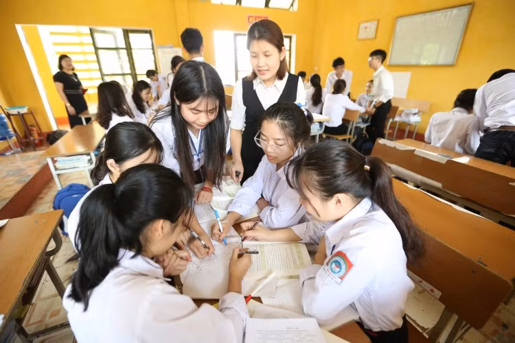 Đánh giá theo phẩm chất, năng lực học sinh là yêu cầu cốt lõi trong đổi mới GDPT. Ảnh minh họa: Đại Quang