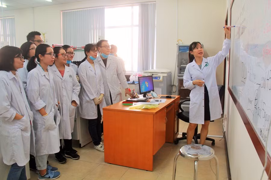 Sinh viên ĐH Quốc gia TP.HCM. Ảnh: website vnuhcm.edu.vn