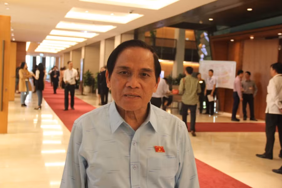 Đại biểu Quách Thế Tản. Ảnh: TG