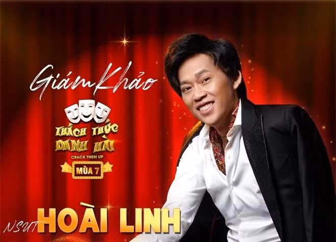 Như thông báo trước đó, nghệ sĩ Hoài Linh sẽ làm giám khảo cho chương trình "Thách thức danh hài" mùa 7.