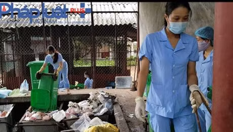 Benh vien dot rac thai y te hanh dan, cac co quan tinh Tuyen Quang 