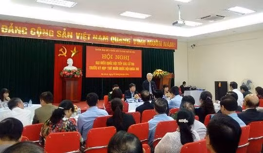  Tổng Bí thư Nguyễn Phú Trọng trả lời các ý kiến cử tri 