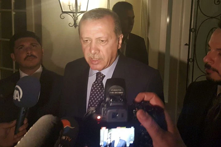 Tổng thống Thổ Nhĩ Kỳ Erdogan.