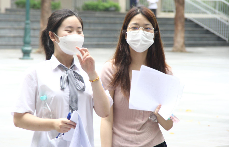 Thí sinh tham dự Kỳ thi tốt nghiệp THPT 2022. Ảnh: TG Thí sinh tham dự Kỳ thi tốt nghiệp THPT 2022. Ảnh: TG