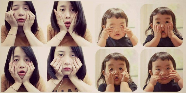 Giới trẻ đua nhau diễn sâu khi bắt chước loạt biểu cảm hài hước của nhóc tì Nhật - Ảnh 3. Giới trẻ đua nhau diễn sâu khi bắt chước loạt biểu cảm hài hước của nhóc tì Nhật - Ảnh 3.