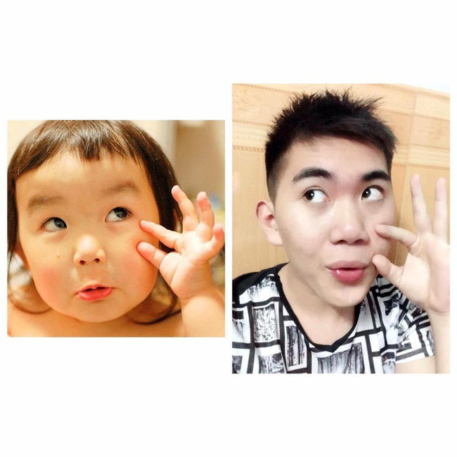 Giới trẻ đua nhau diễn sâu khi bắt chước loạt biểu cảm hài hước của nhóc tì Nhật - Ảnh 22. Giới trẻ đua nhau diễn sâu khi bắt chước loạt biểu cảm hài hước của nhóc tì Nhật - Ảnh 22.