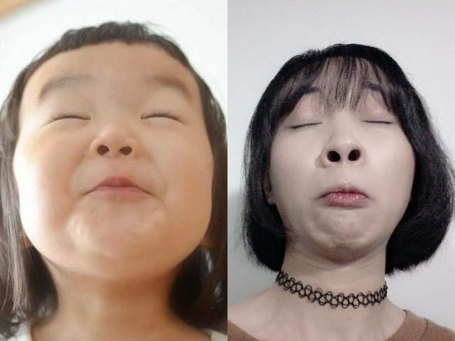 Giới trẻ đua nhau diễn sâu khi bắt chước loạt biểu cảm hài hước của nhóc tì Nhật - Ảnh 15. Giới trẻ đua nhau diễn sâu khi bắt chước loạt biểu cảm hài hước của nhóc tì Nhật - Ảnh 15.