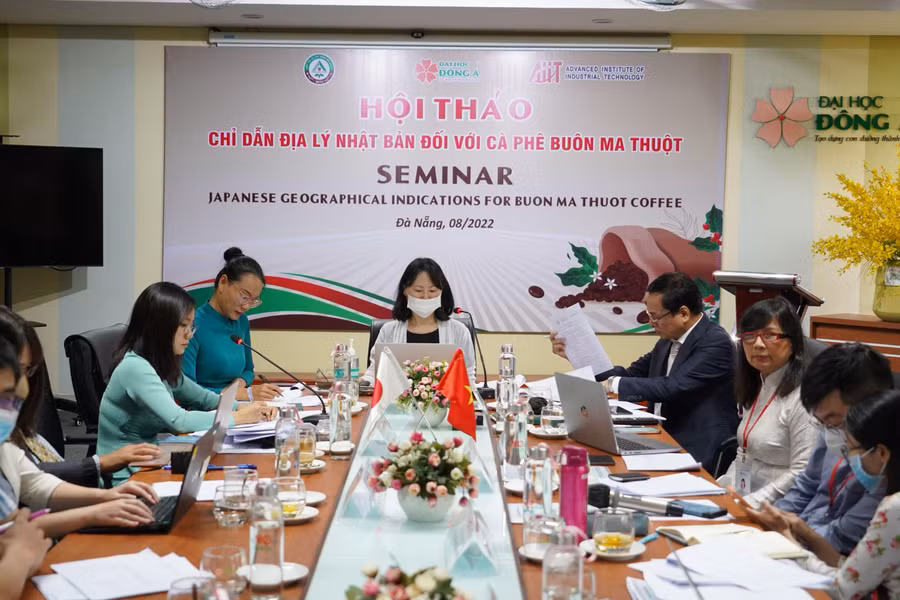Hội thảo Chỉ dẫn địa lí Nhật Bản đối với cà phê Buôn Ma Thuột tại điểm cầu Đà Nẵng