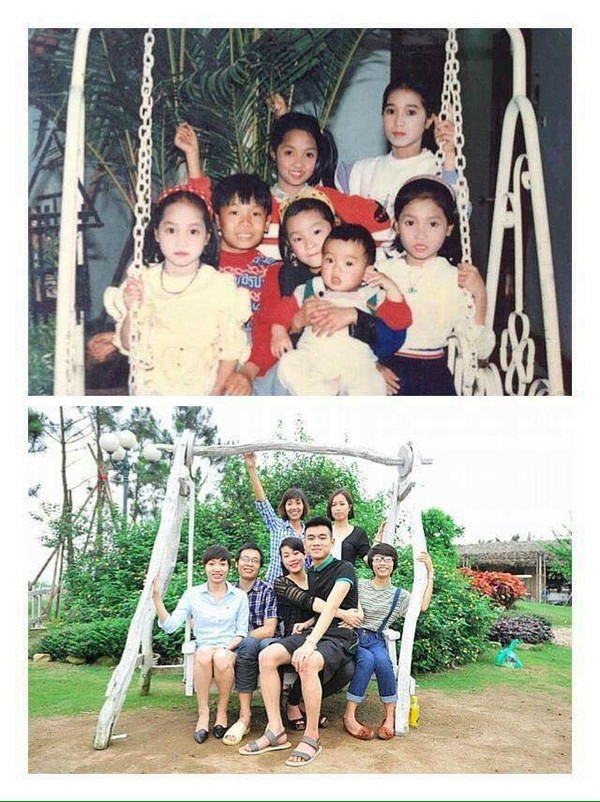 Trào lưu chia sẻ ảnh “ngày ấy và bây giờ” gây sốt cộng đồng mạng Trào lưu chia sẻ ảnh “ngày ấy và bây giờ” gây sốt cộng đồng mạng
