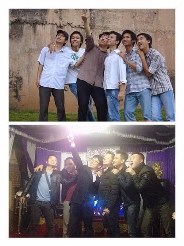 Trào lưu chia sẻ ảnh “ngày ấy và bây giờ” gây sốt cộng đồng mạng