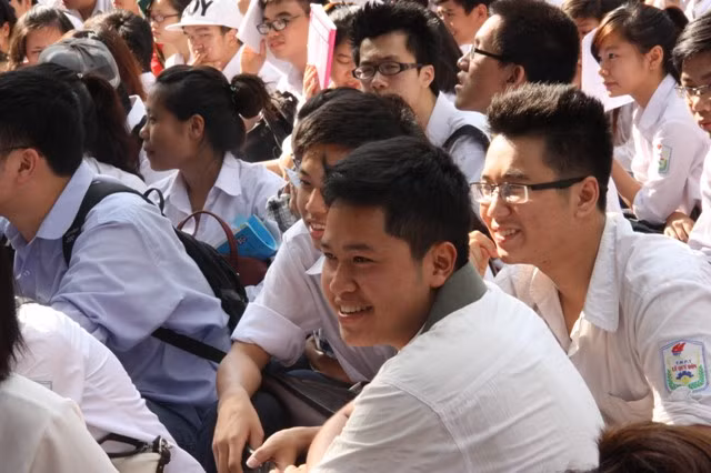 HS Hà Nội trước kỳ thi tốt nghiệp THPT (ảnh minh họa)