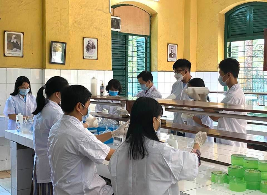 Cách làm sáng tạo của thầy và trò trong phòng dịch CoVid-19