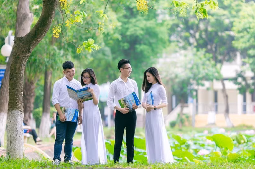 Sinh viên Học viện Nông nghiệp Việt Nam. Ảnh: NTCC