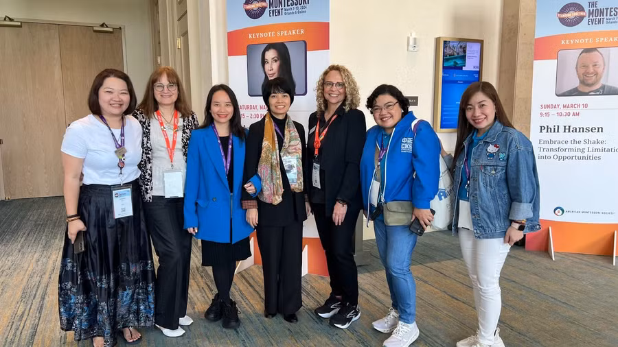 Hiệp hội Montessori Hoa Kỳ (AMS) - là 1 trong hai tổ chức đào tạo Montessori có uy tín và tầm ảnh hưởng quốc tế.