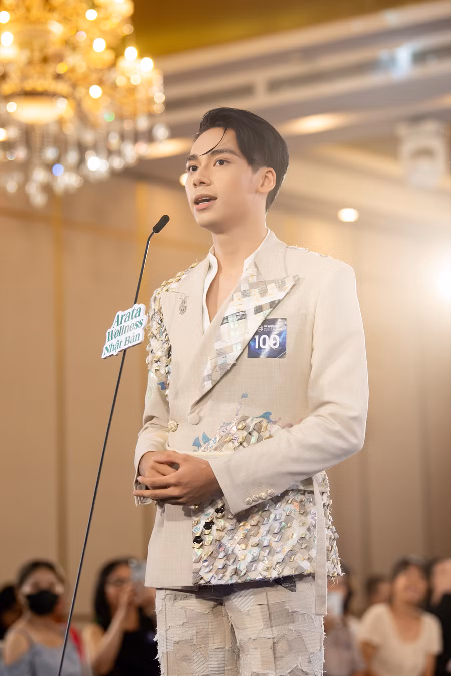 Thí sinh Hoàng Đặng Phước Ân.