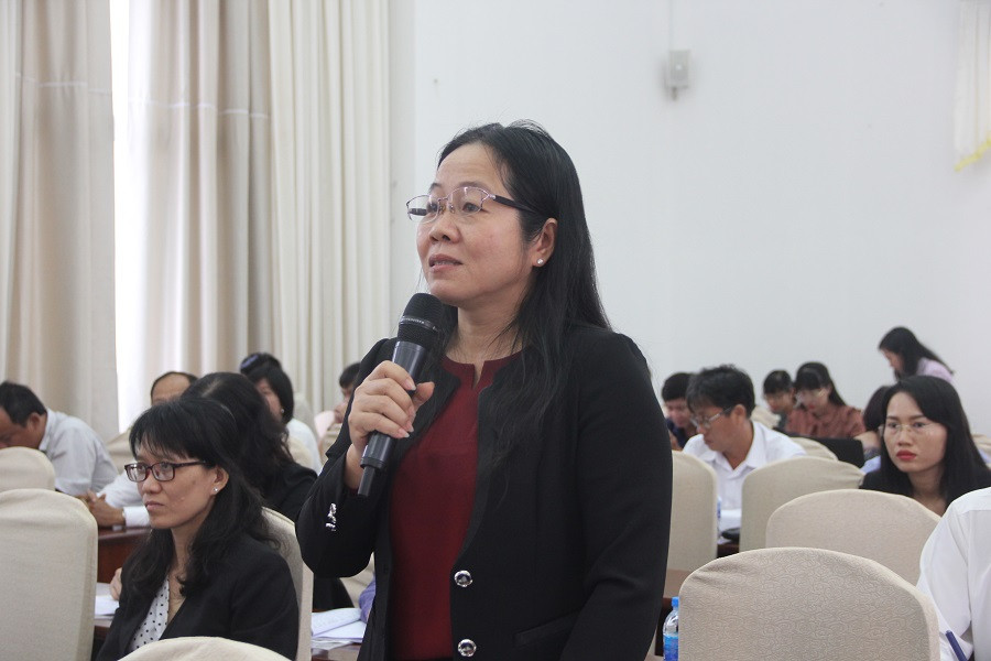 Hội nghị nhận được nhiều ý kiến đóng góp thẳng thắn, thiết thực