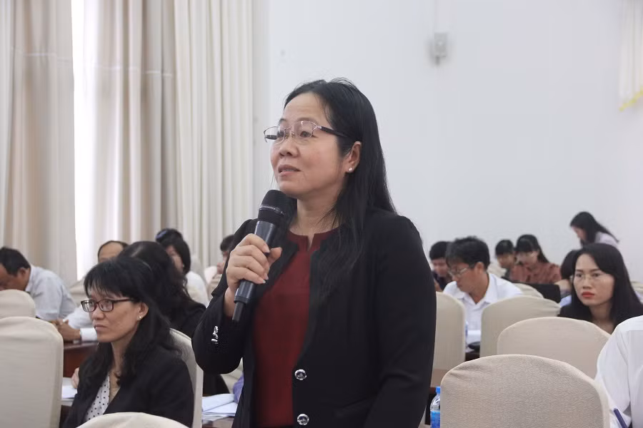 Hội nghị nhận được nhiều ý kiến đóng góp thẳng thắn, thiết thực