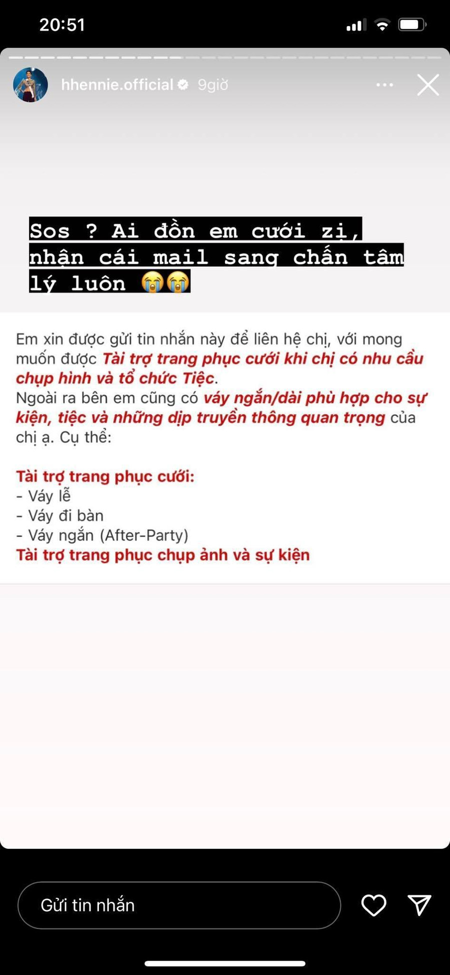 Bị đồn sắp kết hôn, H'Hen Niê liền phản ứng đầy bất ngờ. Bị đồn sắp kết hôn, H'Hen Niê liền phản ứng đầy bất ngờ.