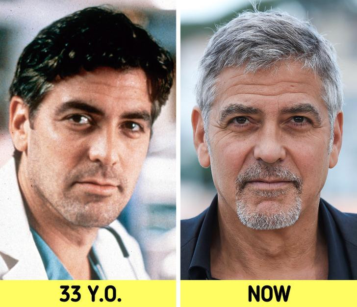 George Clooney - người đàn ông quyến rũ nhất thế giới năm 1997 và 2006. George Clooney - người đàn ông quyến rũ nhất thế giới năm 1997 và 2006.