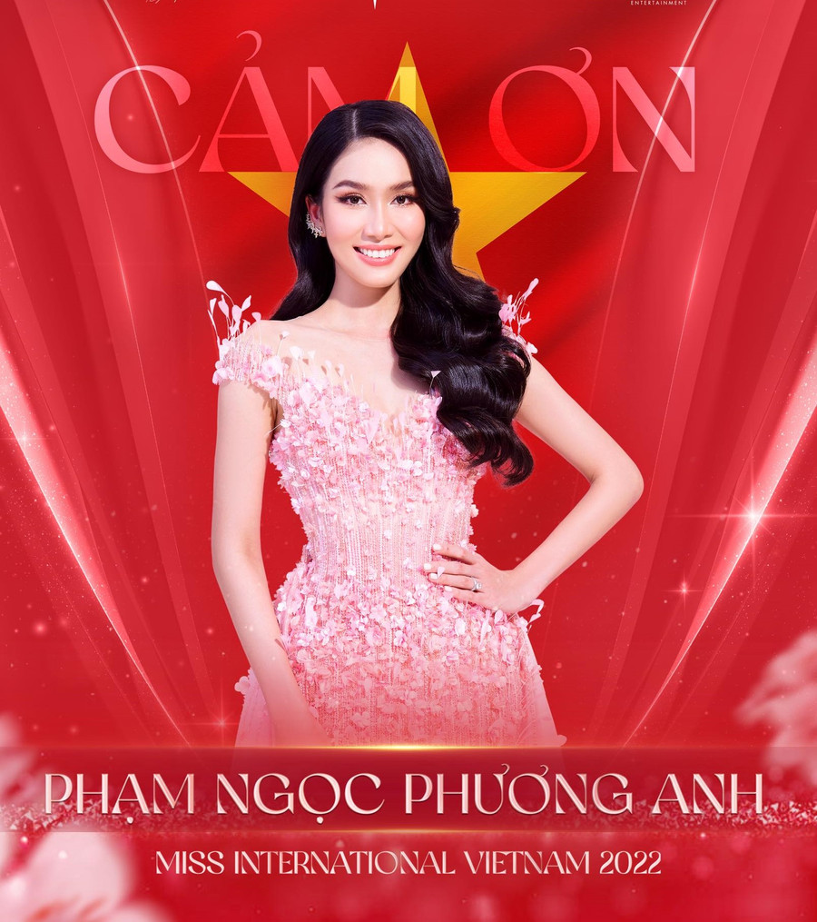 Phương Anh gây tiếc nuối khi trượt khỏi top 15 Hoa hậu Quốc tế 2022.. Phương Anh gây tiếc nuối khi trượt khỏi top 15 Hoa hậu Quốc tế 2022..