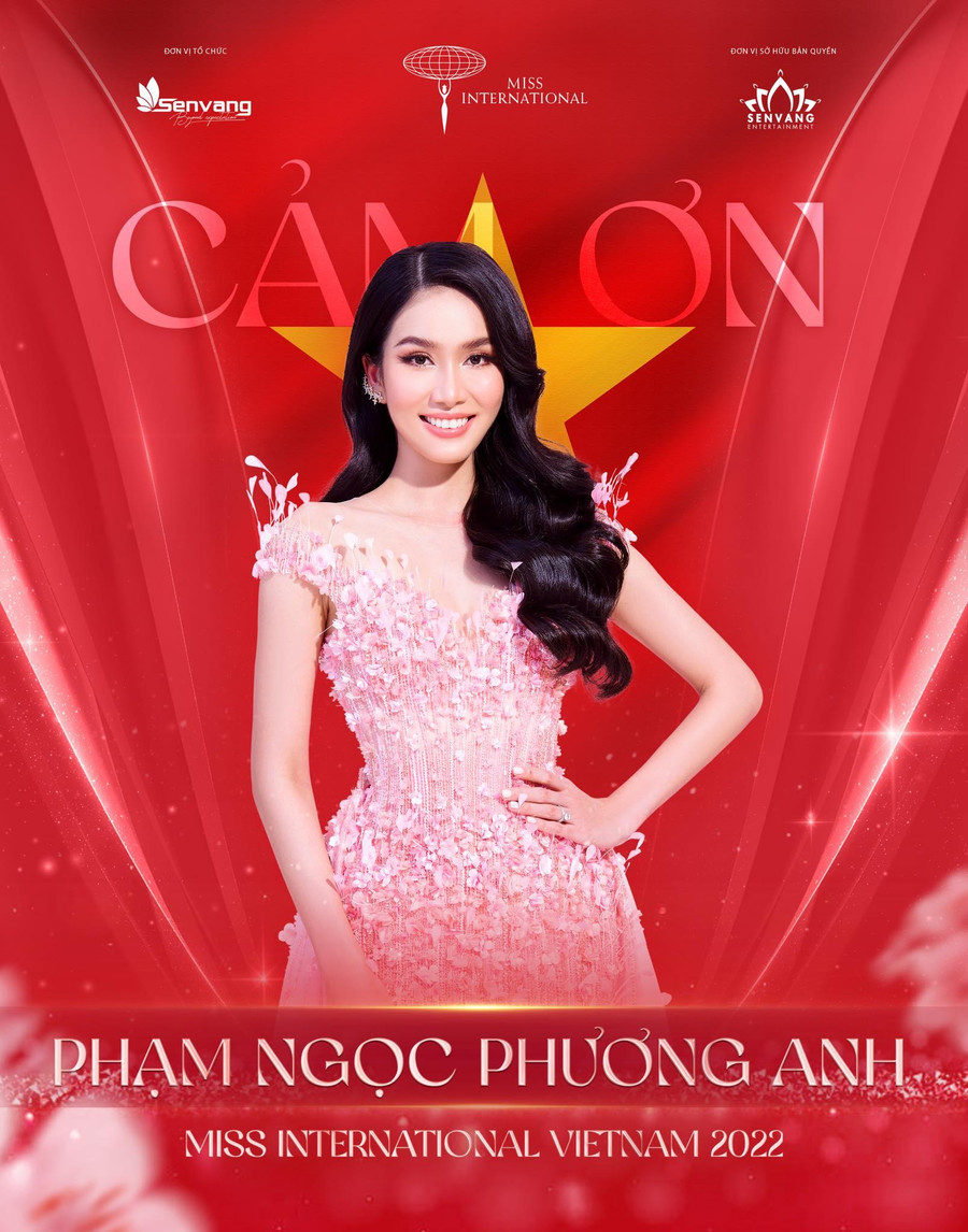 Á hậu Phương Anh đã không may mắn khi phải dừng chân khá sớm tại Miss International 2022.